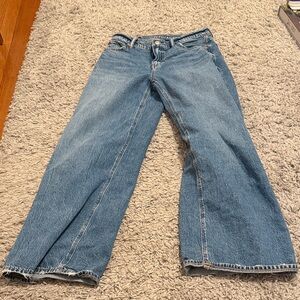 American Eagle Outfitters Light Blue Straight Leg Jeans